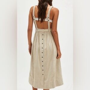 Free People The Other Side Corduroy Midi Dress
Cream New 2 boho festival western